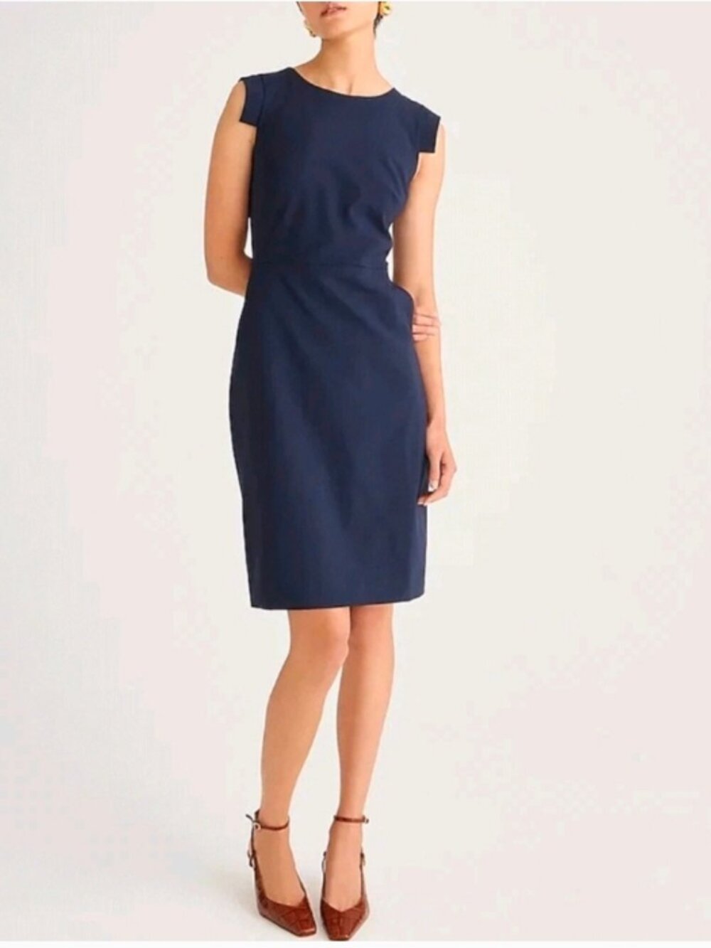 J. Crew Resume Dress (Navy) Size 0